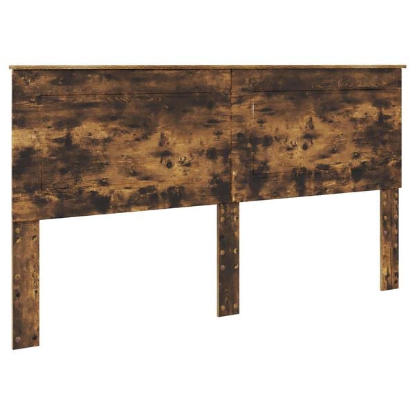 vidaXL Huvudgavel R&ouml;kt ek 200 cm Konstruerat tr&auml;