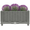 vidaXL Upphöjd odlingslåda 40x40x23 cm polypropen
