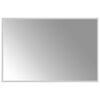 vidaXL LED Badrumsspegel med spegel Transparent 90 x 60 cm h&auml;rdat glas