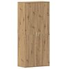 vidaXL Skosk&aring;p 80 x 39 x 178 cm Konstruerat tr&auml; Artisan Ek