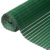 Nature Dubbelsidigt insynsskydd PVC 1,5x3m gr&ouml;n