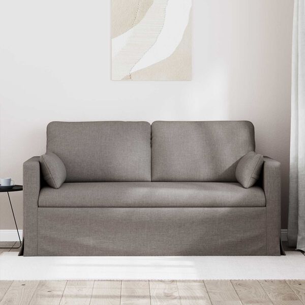 vidaXL Soffa Taupe