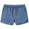 vidaXL Barnshorts denimbl&aring; 104