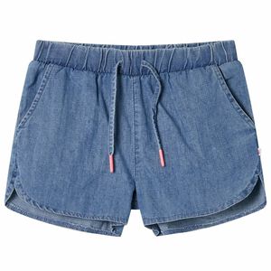 vidaXL Barnshorts denimbl&aring; 104