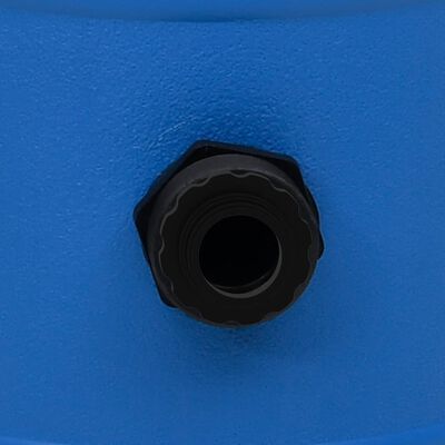 vidaXL Poolfilterpump svart och blå 4 m³/tim