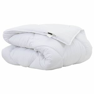 vidaXL Vinter T&auml;cke 200 x 135 x 5 cm Vinter Polyester Vit Andningsbar