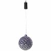 Luxform Batteridriven h&auml;nglampa LED Ball Diamonds silver