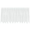 vidaXL Spetsgardin Vit 100 x 300 cm Polyester