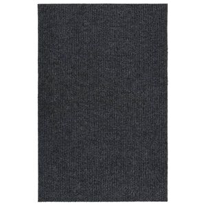 vidaXL G&aring;ngmatta 100x150 cm antracit