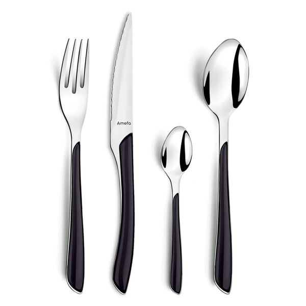 Amefa Bestick 16 delar Eclat svart