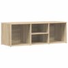 vidaXL Skof&ouml;rvaringsb&auml;nk sonoma-ek 105x35x35 cm konstruerat tr&auml;
