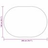 vidaXL Matta ZIZUR Kr&auml;m 200 x 140 cm Polypropylen
