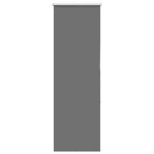 vidaXL Rullgardin m&ouml;rkl&auml;ggning gr&aring; 40x130 cm tyg bredd 35,7 cm