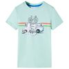 T-shirt f&ouml;r barn ljus mintgr&ouml;n 92