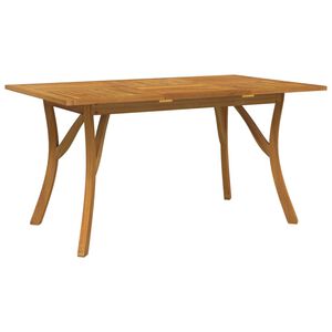 vidaXL Tr&auml;dg&aring;rdsbord 150x90x75 cm massivt akaciatr&auml;