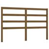 vidaXL S&auml;nggavel honungsbrun 166x4x100 cm massiv furu