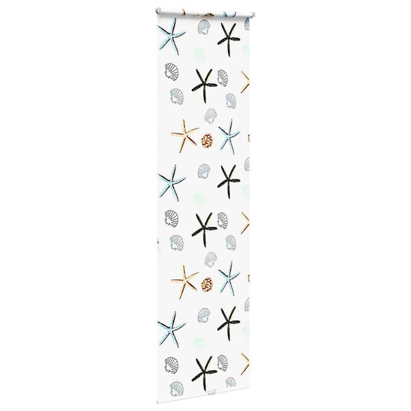 vidaXL Rullgardin f&ouml;r dusch 70x240 cm tyg bredd 66 cm