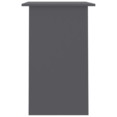 vidaXL Skrivbord grå 90x50x74 cm konstruerat trä