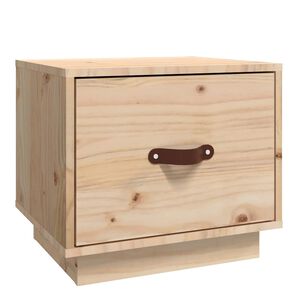 vidaXL S&auml;ngbord 40x34x35 cm massiv furu