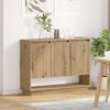 vidaXL Sideboard Artisan Ek 97 x 29 x 75 cm Konstruerat tr&auml;
