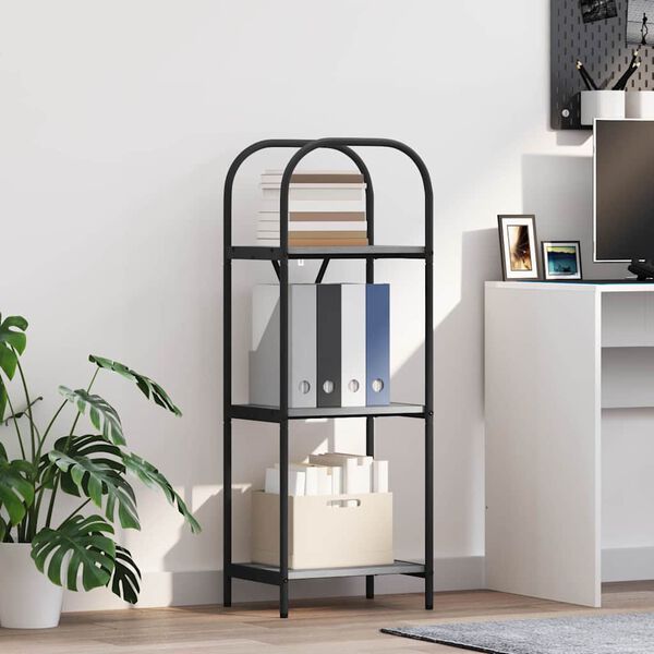 vidaXL Hyllsystem Gr&aring; Sonoma 40 x 30 x 109 cm Konstruerat tr&auml;