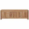 vidaXL TV-bänk 115x30x40 cm massiv teak