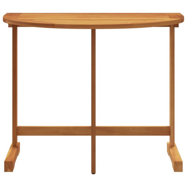 vidaXL Hopfällbar matgrupp 3 delar massivt akaciaträ