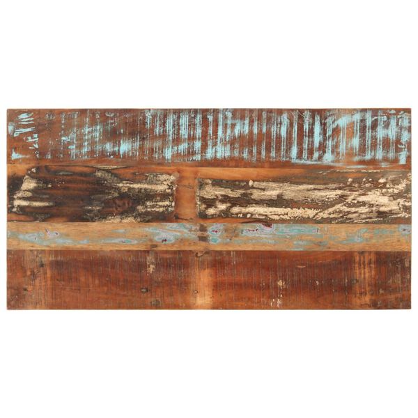 vidaXL Matbord 110x55x76 cm massivt återvunnet trä