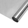 vidaXL Statisk Reflekterande Solf&ouml;nsterfilm Silver 45 x 2000 cm PVC