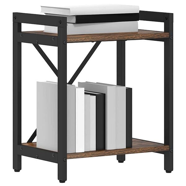 vidaXL Hyllsystem R&ouml;kt ek 40 x 30 x 50 cm Konstruerat tr&auml;