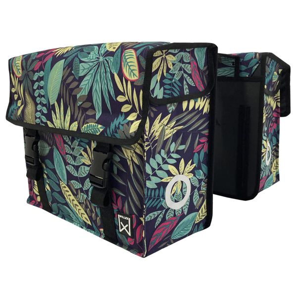 Willex Cykelv&auml;ska dubbel City Forest 34 L gr&ouml;n