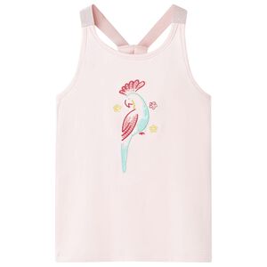 vidaXL Barnlinne mjuk rosa 104