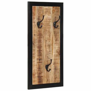 vidaXL Kl&auml;dh&auml;ngare 40x2x80 cm massivt grovt mangotr&auml;