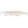 vidaXL S&auml;ngram utan madrass vit 180x200 cm massiv furu