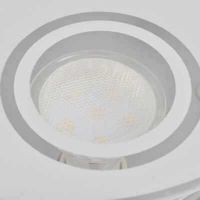 Rund taklampa LED med 3 glödlampor