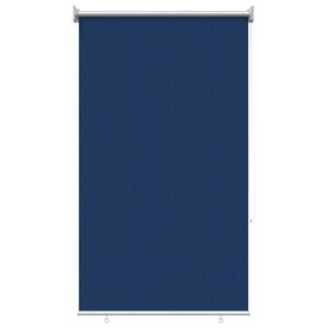 vidaXL Utomhus Rullgardin 90% UV Block Bl&aring; 80 x 140 cm HDPE