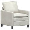 vidaXL Soffa Gr&auml;ddvit 76 x 81 x 87,5 cm Sammet