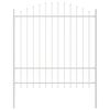 vidaXL Tr&auml;dg&aring;rdsst&auml;ngsel WOERDEN 7 st 170 x 215 cm Pulverlackerat st&aring;l