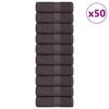 vidaXL G&auml;sthanddukar FROGN 50 st antracit 30x50 cm 360 gsm