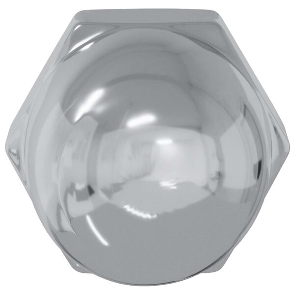 vidaXL Muttern 12 pcs Silver M6 x 10 mm J&auml;rn