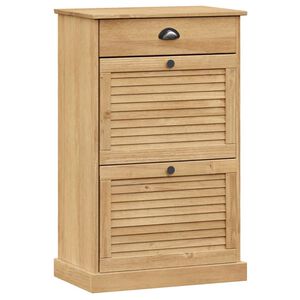 vidaXL Skosk&aring;p VIGO 60x35x96 cm massiv furu