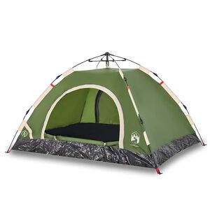 vidaXL Campingt&auml;lt 2 personer gr&ouml;n snabbrest