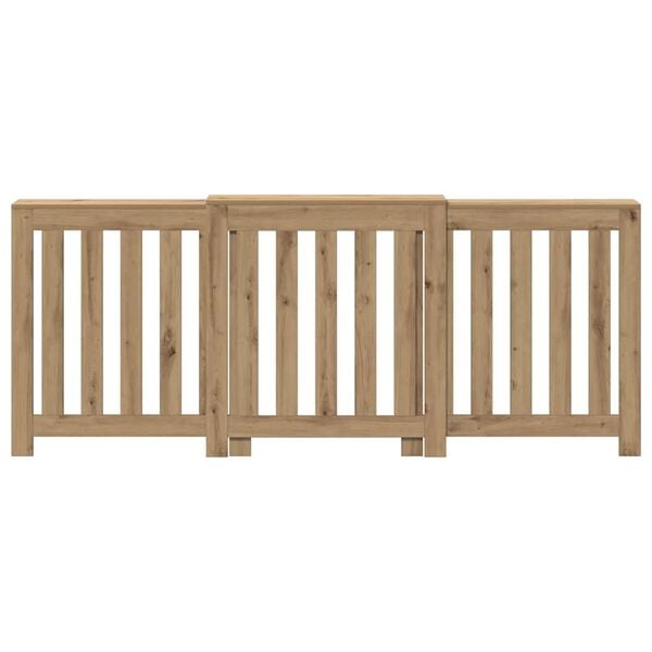 vidaXL Elementskydd ek 205x21,5x83,5 cm konstruerat trä