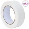 vidaXL M&aring;lartape 12 pcs Vit 38mm x 50m Papper