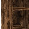 vidaXL Skänk rökfärgad ek 30x41x93 cm konstruerat trä
