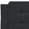 vidaXL Bed Frame without Mattress "Zadar" "Zadar" Black 80x200 cm Faux Leather
