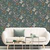 DUTCH WALLCOVERINGS Tapet Tropical bl&aring;gr&ouml;n