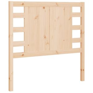 vidaXL S&auml;nggavel 96x4x100 cm massiv furu