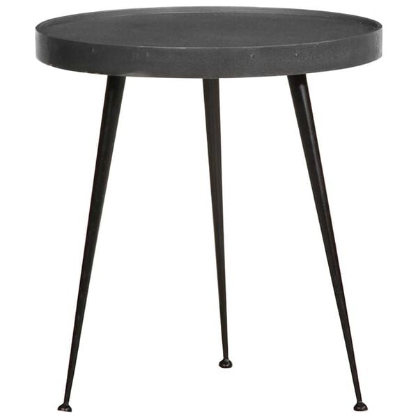 vidaXL Soffbord 3 delar svart konstruerat tr&auml;