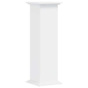 vidaXL V&auml;xtst&auml;ll vit 33x33x100 cm konstruerat tr&auml;